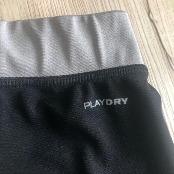 Mini Black & Grey Reebok Athletic Shorts - Picture 5 of 5